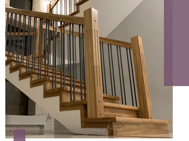 Реставрация деревянных и металлических лестниц в Ульяновске