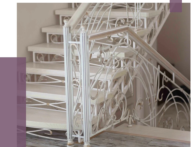 Изготовление кованых лестниц на заказ в Ульяновске от 87423 руб. | ПРОЛЁТ-Улн