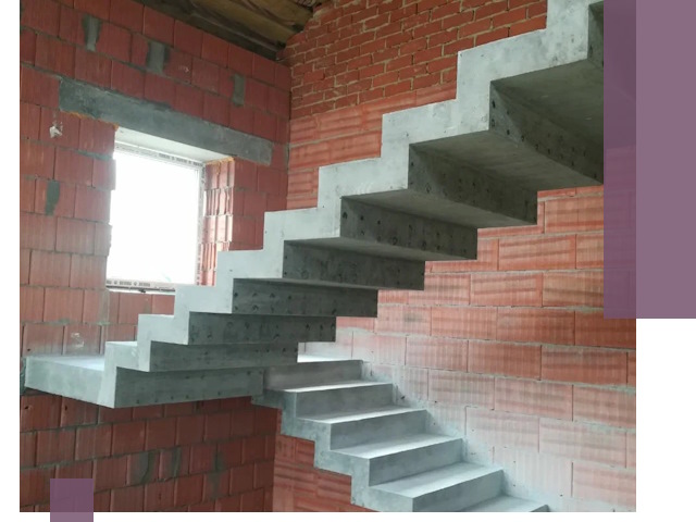 Бетонные лестницы под ключ в Ульяновске: монтаж, демонтаж, ремонт