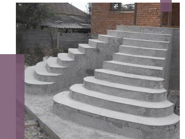 Монтаж бетонных лестниц в Ульяновске от 4320 руб. 