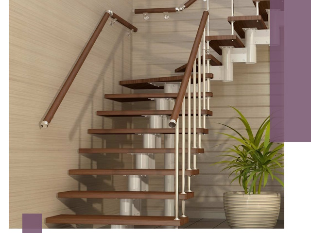 Изготовление модульных лестниц под ключ в Ульяновске