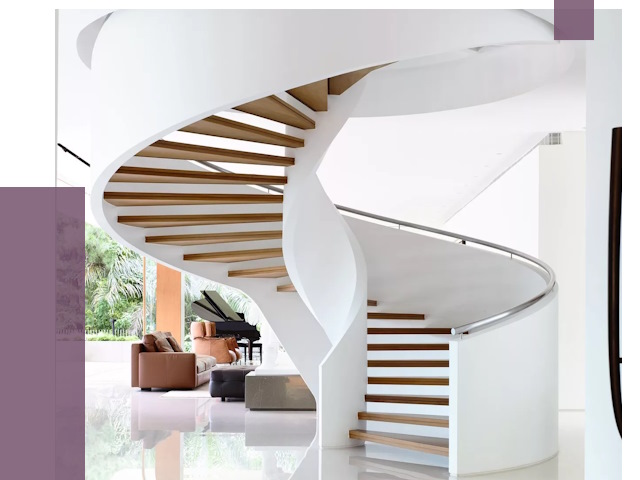 Винтовые лестницы в Ульяновске под ключ от 48854 руб. | ПРОЛЁТ-Улн