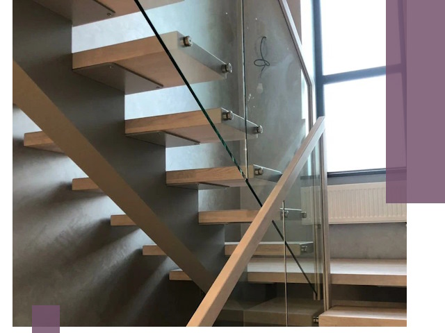 Изготовление лестниц на монокосоуре в Ульяновске с монтажом и гарантией