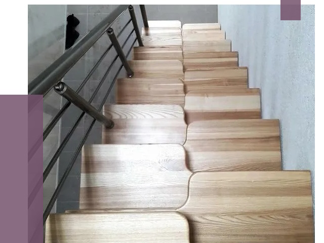 Лестницы гусиный шаг в Ульяновске от 13113 руб. под ключ | ПРОЛЁТ-Улн