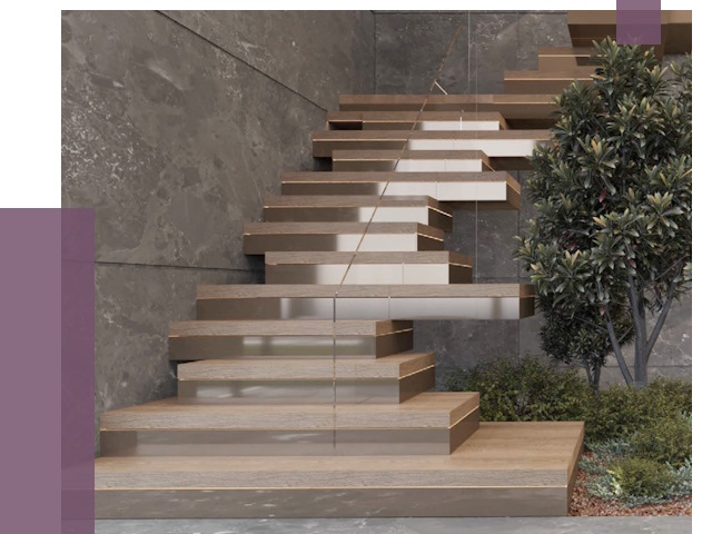 Современные лестницы в Ульяновске от 13885 руб. | ПРОЛЁТ-Улн