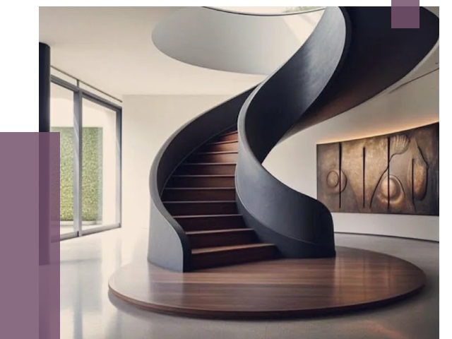Элитные лестницы под заказ в Ульяновске от 190273 руб. — ПРОЛЁТ-Улн