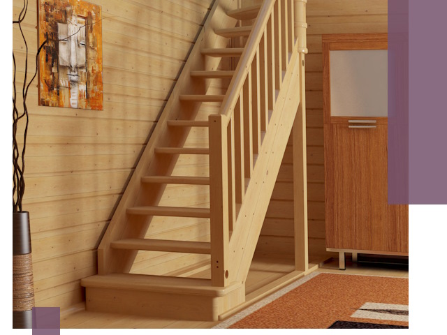 Лестницы эконом класса под ключ в Ульяновске — недорого и быстро