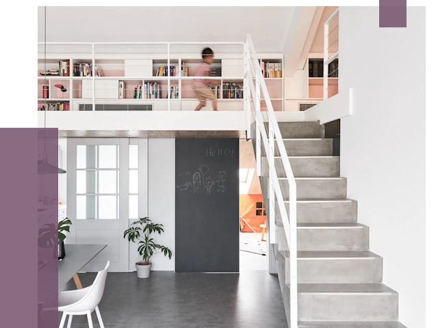 Лестницы для двухуровневой квартиры в Ульяновске от 177416 руб. | ПРОЛЁТ-Улн