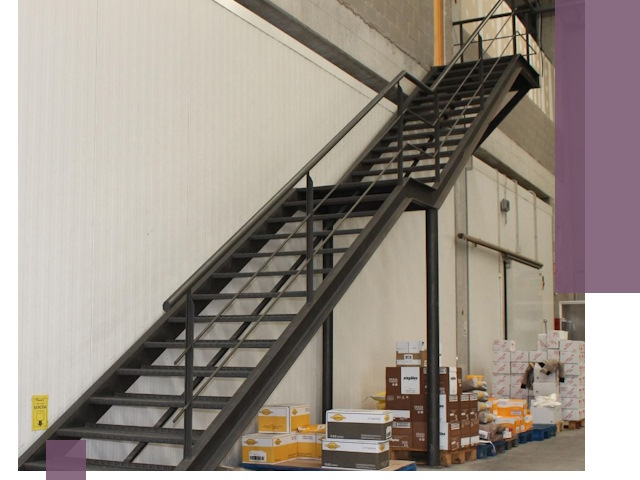 Лестницы для производства в Ульяновске — изготовление и монтаж
