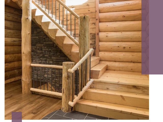 Лестницы в баню под заказ и профессиональный монтаж в Ульяновске