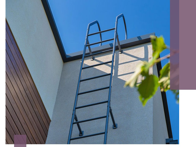 Лестницы на крышу в Ульяновске — изготовление, монтаж, демонтаж