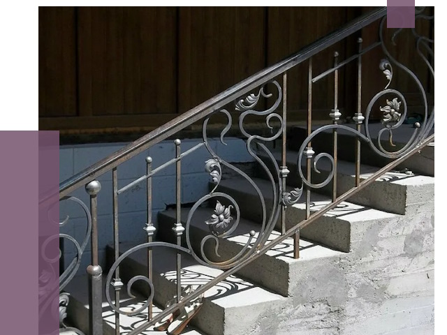 Кованые перила в Ульяновске от 8742 руб. под ключ — качество от ПРОЛЁТ-Улн