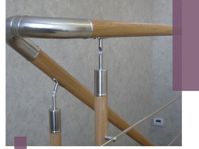 Комбинированные перила на заказ в Ульяновске — монтаж и производство