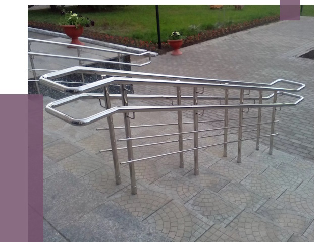 Перила для инвалидов в Ульяновске от 7631 руб. под ключ | ПРОЛЁТ-Улн