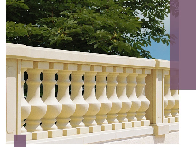 Установка балюстрады в Ульяновске: изготовление и монтаж под ключ