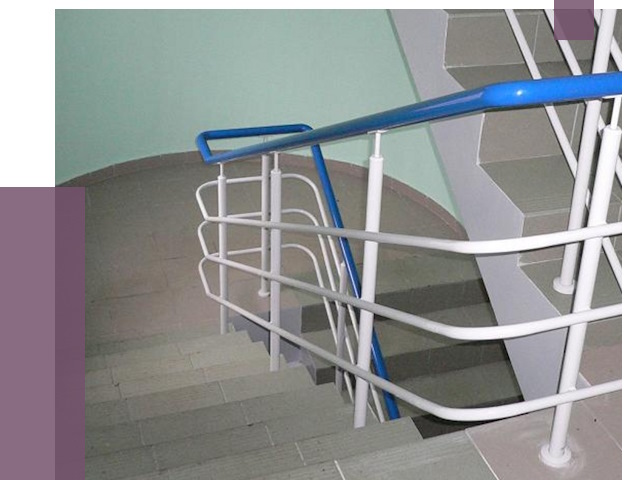 Перила в подъезде в Ульяновске — установка и замена от 7457 руб. | ПРОЛЁТ-Улн