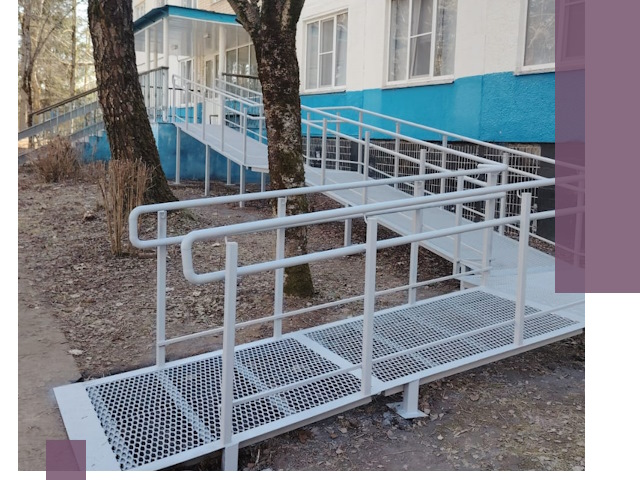 Пандусы под ключ в Ульяновске: изготовление, монтаж и демонтаж