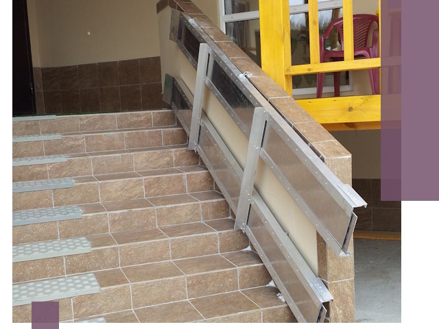 Откидные пандусы под ключ в Ульяновске — монтаж и демонтаж