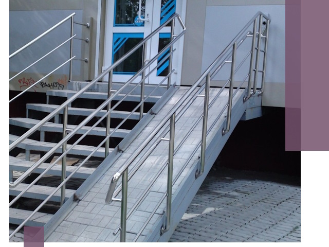 Пандус на крыльцо под ключ в Ульяновске: монтаж и изготовление