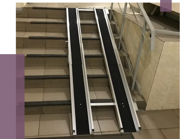 Установка пандуса в подъезд в Ульяновске от 8022 руб. под ключ | ПРОЛЁТ-Улн