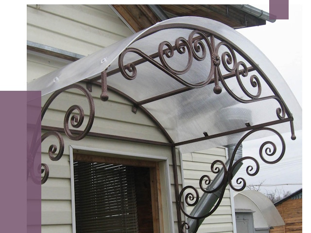 Изготовление козырьков в Ульяновске от 7405 руб. — заказать | ПРОЛЁТ-Улн