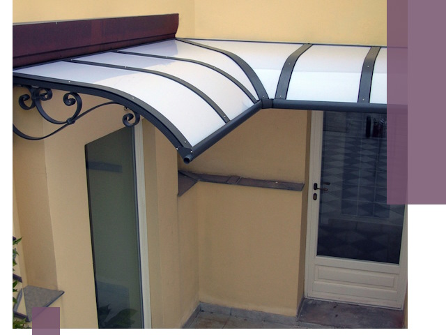 Монтаж козырьков любой сложности в Ульяновске под ключ