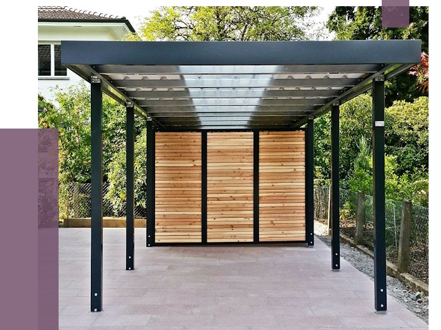 Отдельно стоящие навесы во дворе в Ульяновске от 80737 руб. | ПРОЛЁТ-Улн