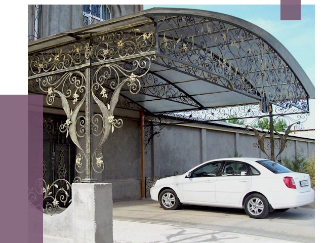 Кованые навесы в Ульяновске от 14656 руб. | ПРОЛЁТ-Улн