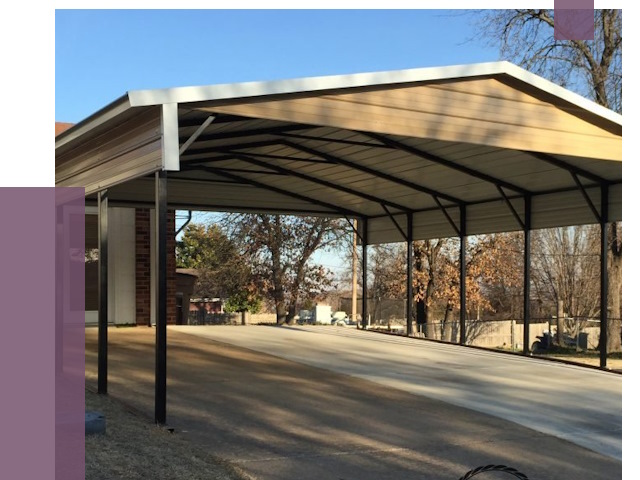 Двускатные навесы в Ульяновске от 8074 руб. | ПРОЛЁТ-Улн