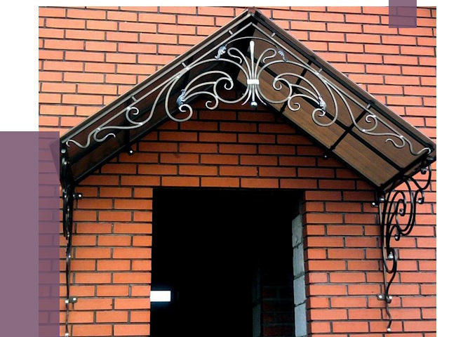 Металлические козырьки в Ульяновске от 10748 руб. 