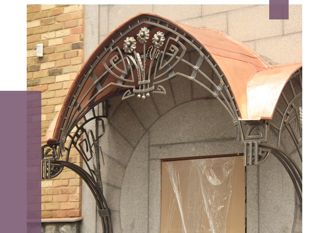 Арочные козырьки в Ульяновске от 14656 руб. 