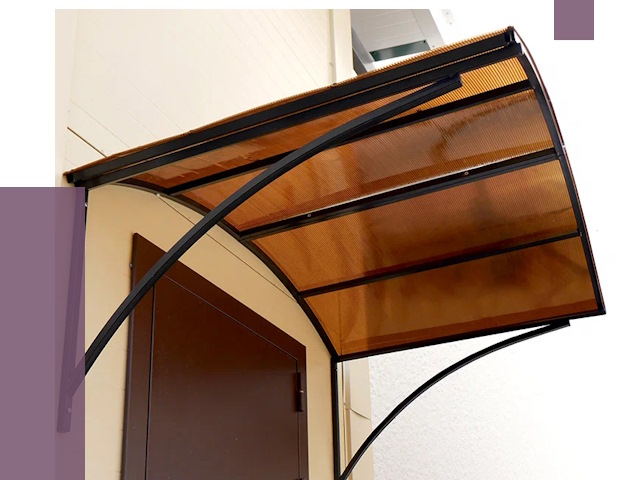 Недорогие козырьки в Ульяновске от 7631 руб.  | ПРОЛЁТ-Улн