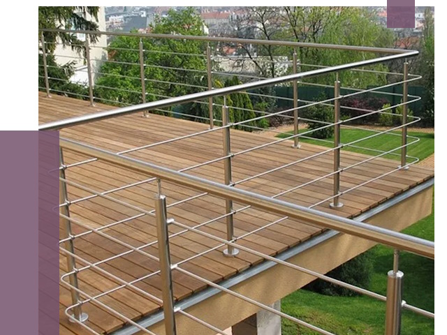 Алюминиевые парапеты в Ульяновске под ключ от 7817 руб. 