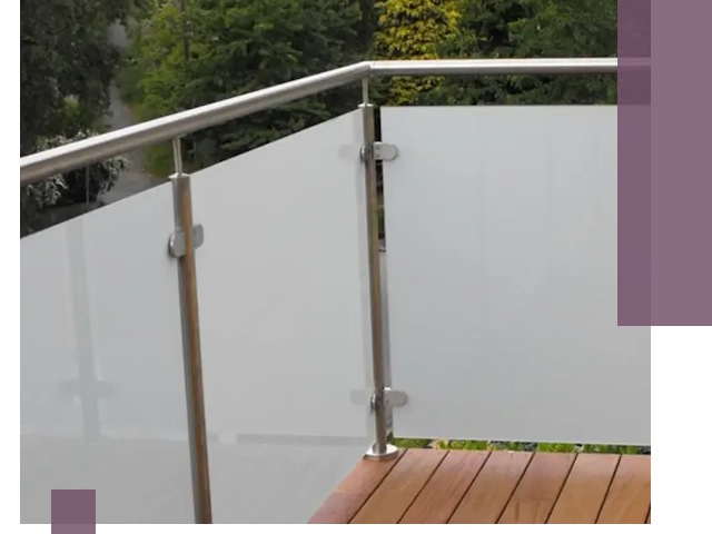 Алюминиевые парапеты для балконов и террас в Ульяновске