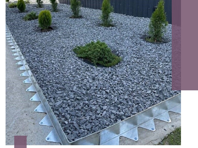 Оцинкованные металлические бордюры под заказ в Ульяновске