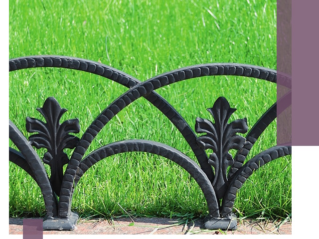 Декоративные металлические бордюры под ключ в Ульяновске