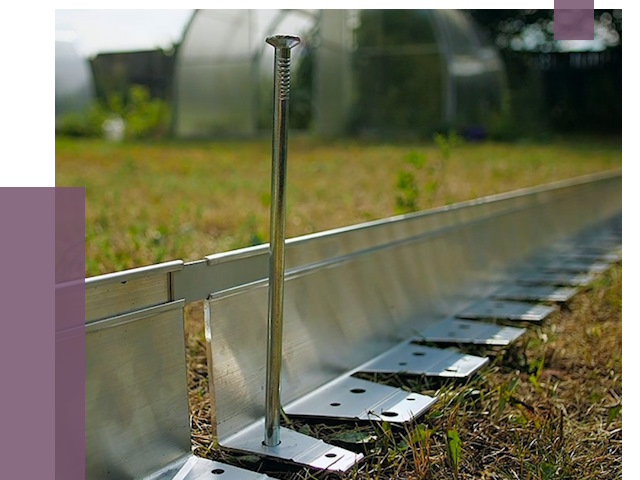 Металлические бордюры для газона в Ульяновске от 4320 руб. | ПРОЛЁТ-Улн