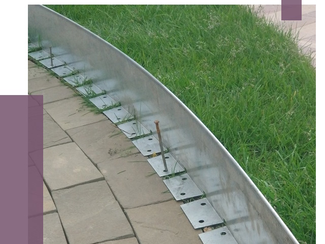 Металлические бордюры для тротуаров в Ульяновске от 8742 руб.