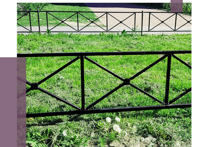 Металлические газонные ограждения в Ульяновске от 4320 руб.