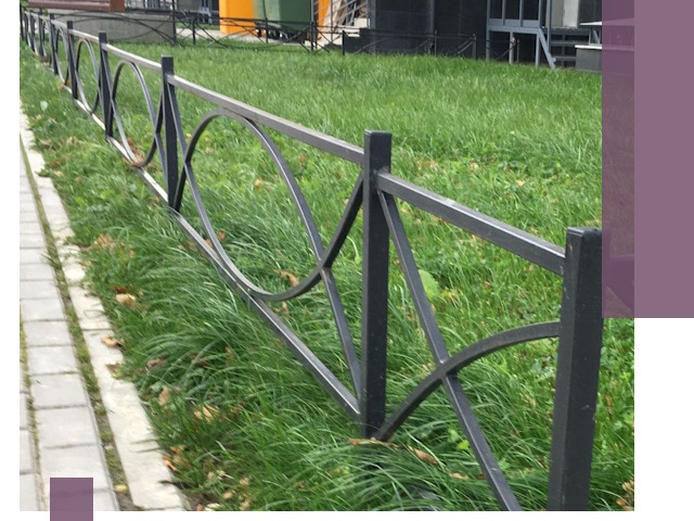 Газонные ограждения из металла в Ульяновске — монтаж и продажа