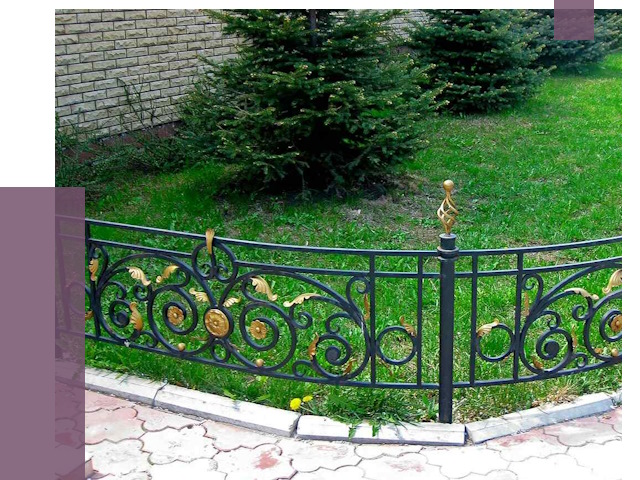 Кованые газонные ограждения в Ульяновске от 7662 руб. — ПРОЛЁТ-Улн