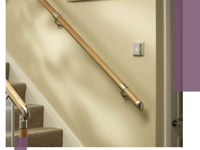 Монтаж пристенных поручней профессионально в Ульяновске
